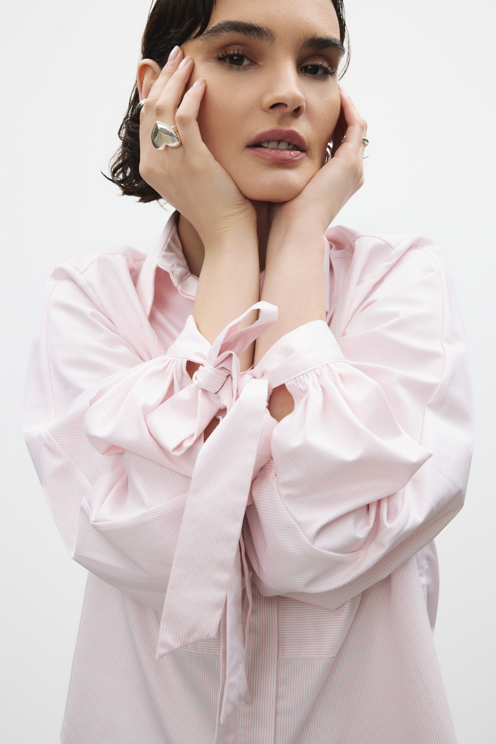 Adelaide Shirt Pink Stripes