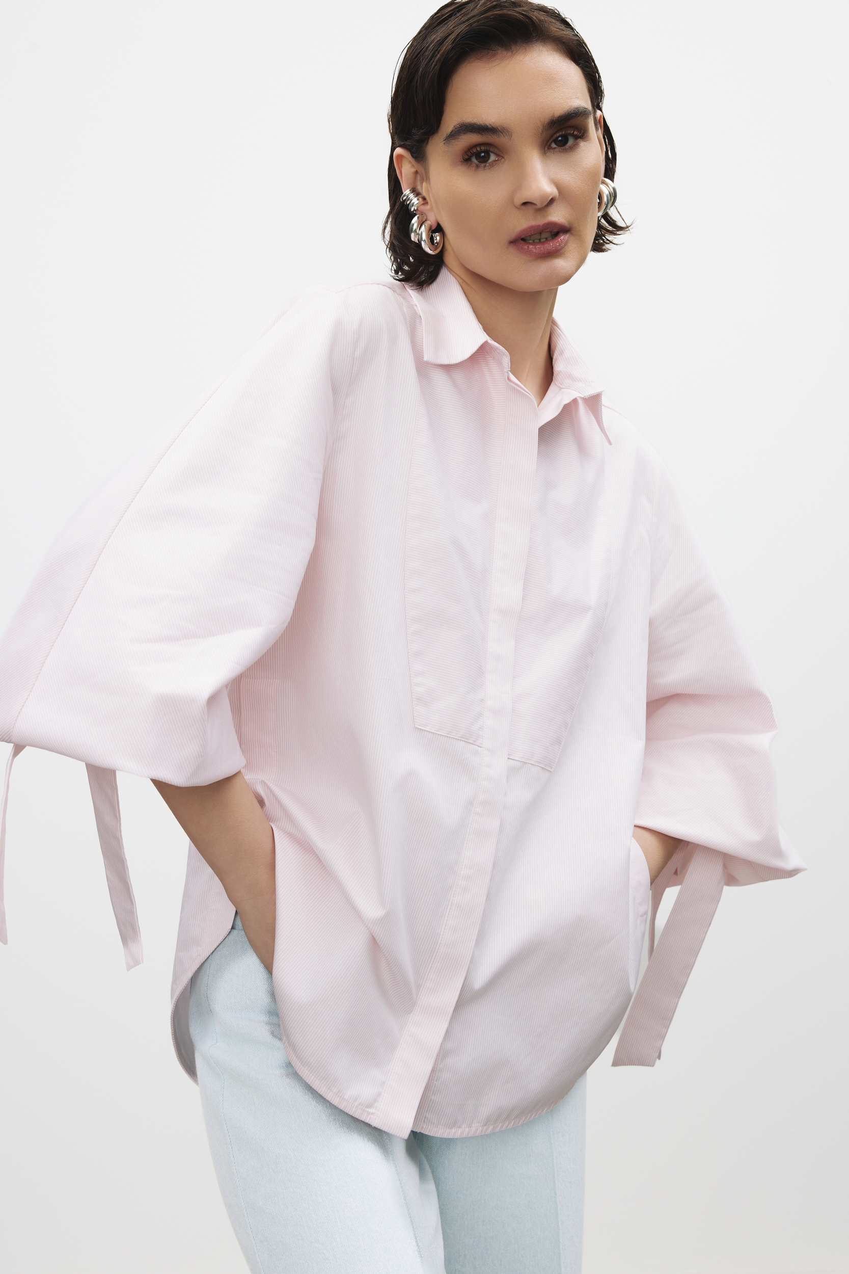 Adelaide Shirt Pink Stripes